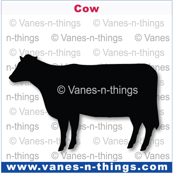 503 Cow Silhouette