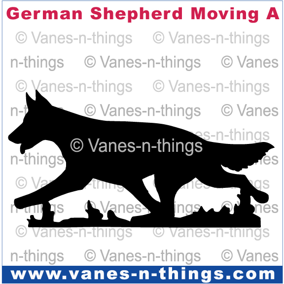 104 German Shepherd Moving A