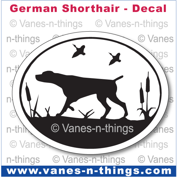 109 German Shorthaired Pointer Decal