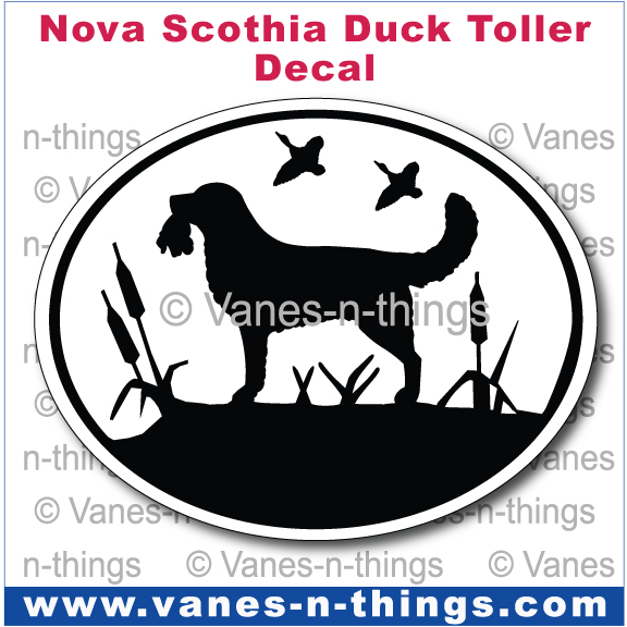 160 Nova Scotia Duck Tolling Decal
