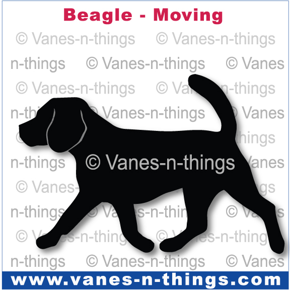 Beagle Moving - Vanes-N-Things