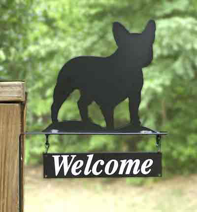 Welcome Bracket or Kennel Sign