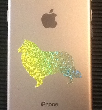 Breed Silhouette Cell Phone Decals