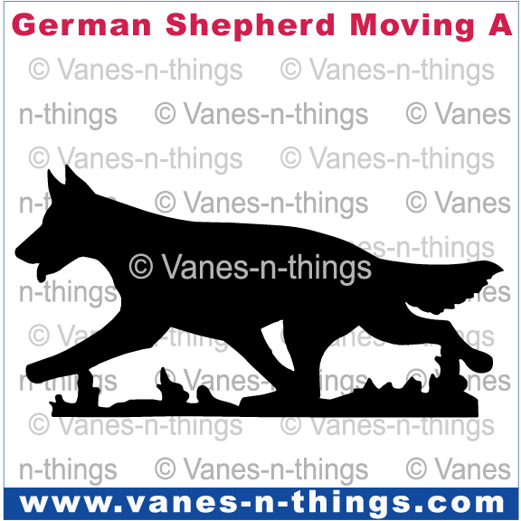 105 German Shepherd Moving B