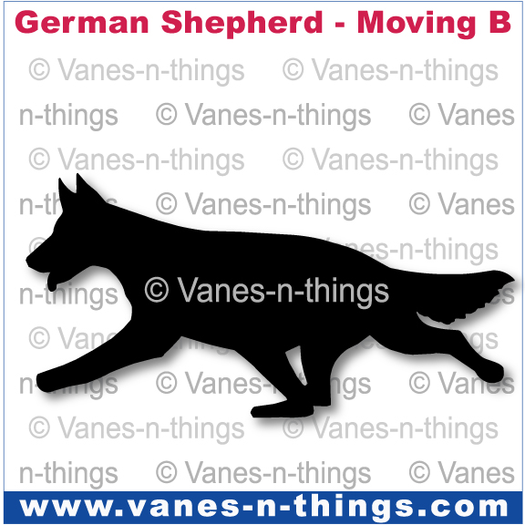 106 German Shepherd Magnet Decal