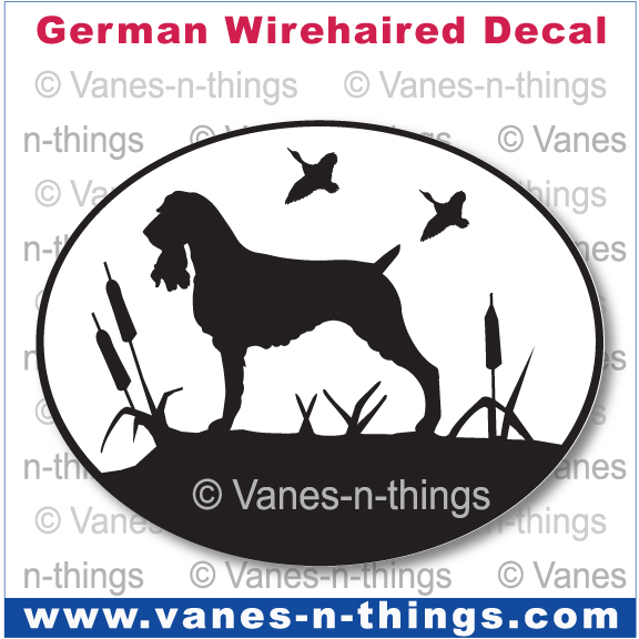 106 German Wirehaired Pointer | Decal| Magnet