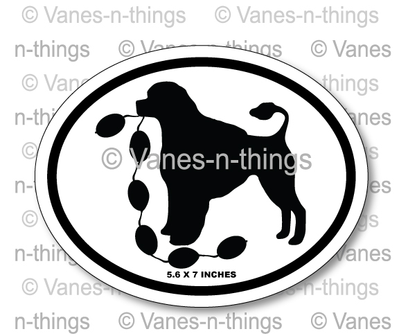 All Breed Oval Decals | Stickers