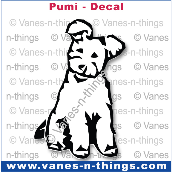 179 Pumi Magnet | Decal